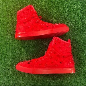 J75 Jump Stratos Red Shoes Size 11 Great Condition